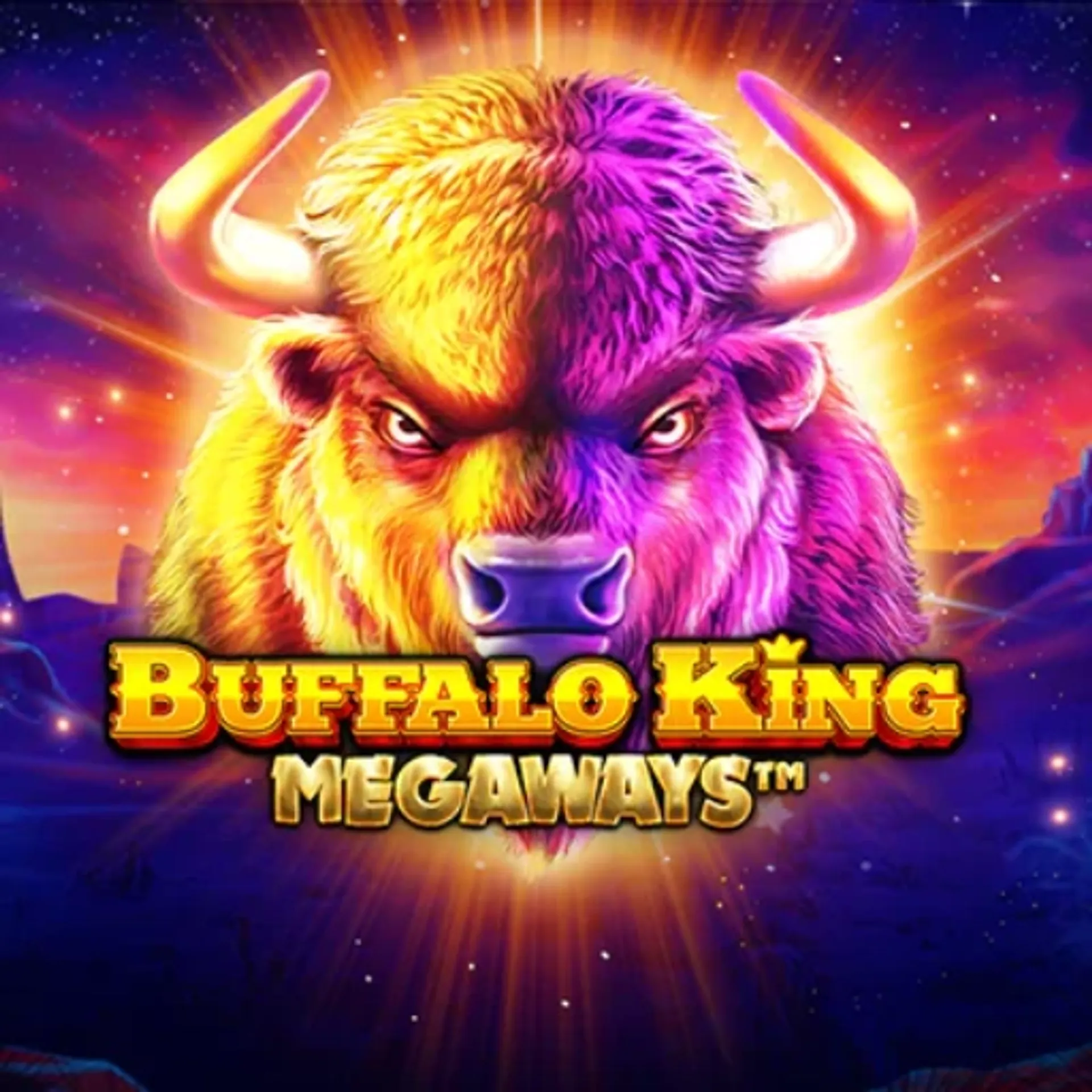 Buffalo King Megaways slot logo